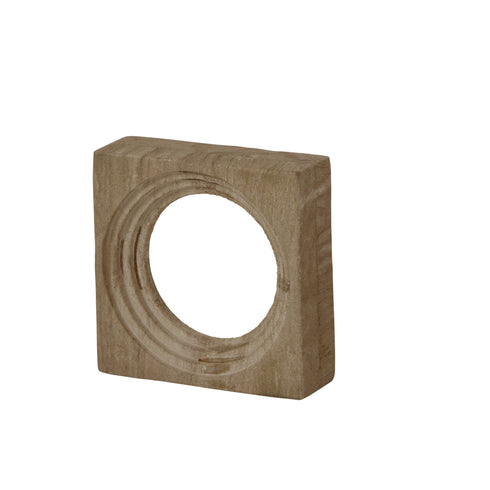 Canyon, Decoration, H12.5xW12.5xD4cm, Sand Beige